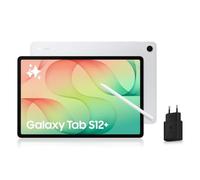 Samsung Galaxy Tab S12+, Tablette Android IA, 256 Go, WiFi, Argent | Écran Dynamic AMOLED 2X 12,6", S Pen fourni, Assistant Note IA, Batterie de 10 600 mAh, Résistance IP68, Adobe Photoshop