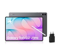Samsung Galaxy Tab S12 Ultra, Tablette Android IA, 256 Go, 5G, Anthracite | Écran Dynamic AMOLED 2X 14,6", S Pen fourni, Assistant Note IA, Batterie de 11 600 mAh, Résistante à l'eau, Adobe Photoshop