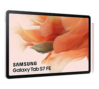 Samsung Galaxy Tab S7 FE, 12,4 Zoll, 64 GB interner Speicher, 4 GB RAM, Wi-Fi, Android Tablet inklusive S pen, Mystic Pink