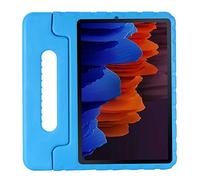 Samsung Galaxy Tab S8 Plus 12.4 X800 X806 Cas - EVA Stand Étui Enfants Housse Antichoc Protecteur Coque avec Convertible Poignée pour Tablette Samsung Galaxy Tab S8 Plus 12.4 X800 X806 (Bleu)