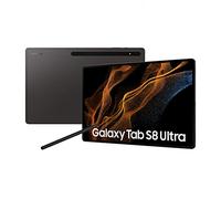 Samsung Galaxy Tab S8 Ultra SM-X906B 5G Qualcomm Snapdragon 256 Go 37,1 cm (14.6") 12 Go Wi-Fi 6E (802.11ax) Gris