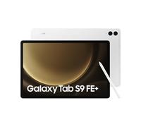 Samsung Galaxy Tab S9 FE+ Tablette, 12.4" Wifi 256Go, S Pen inclus, Batterie longue durée, Certification IP 68, Argent, Version FR