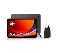 Samsung Galaxy Tab S9 Tablette Android, 11" 256Go de Stockage, Lecteur MicroSD, Wifi, S Pen Inclus, Anthracite, Chargeur Secteur Rapide 25W Inclus, Exclusivité Amazon Version FR
