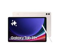 Samsung Galaxy Tab S9+ Tablette avec Galaxy AI, Android, 12.4" 256Go de Stockage, Lecteur MicroSD, Wifi, S Pen Inclus, Crème, Exclusivité Amazon Version FR