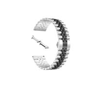 Samsung Galaxy Watch 7 Ultra Band Metal Band KRD36 22mm Silver - Black