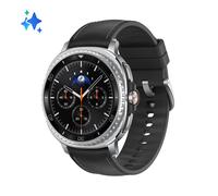 Samsung Galaxy Watch 8 Classic 1.3" AMOLED 46 mm Numérique 438 x 438 Écran tactile Argent Wifi GPS (satellite)