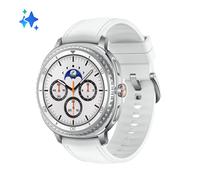 Samsung Galaxy Watch 8 Classic 1.3" AMOLED 46 mm Numérique 438 x 438 Écran tactile Argent Wifi GPS (satellite)