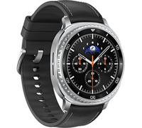SAMSUNG "Galaxy Watch 8 Classic 3,3 cm (1.3"") AMOLED 46 mm Numérique 438 x 438 pixels Écran tactile 4G Argent Wifi GPS (satellite), Smartwatch"