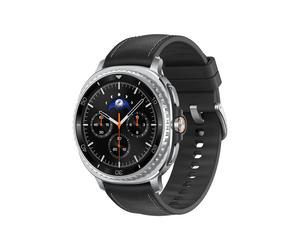 Samsung Galaxy Watch 8 Classic 46mm AMOLED 1.3" 438x438 Argent 4G WiFi GPS Wear OS Exynos W1000 2GB RAM 64GB Flash IP68 Batterie 445mAh