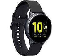 Samsung Galaxy Watch Active 2 - 44 Mm - Aqua Noir Aluminium - Montre Connectée Avec Bracelet - Fluoroélastomère - Noir Aqua - Affichage 1.4" - 4 Go - Wi-Fi, Nfc, Bluetooth - 30 G