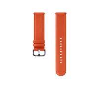 Samsung Galaxy Watch Active 2 bracelet en cuir, orange, 20 mm