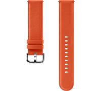 Samsung Galaxy Watch Active2 Bracelet en cuir Orange