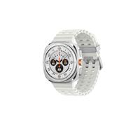 Samsung Galaxy Watch Ultra (2025) - Montre connectée LTE, 47 mm, boîtier en Titane Durable, Design Coussin, Bouton Rapide, Surveillance de la santé alimentée par Al-Powered (Version Émirats Arabes