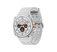 Samsung Galaxy Watch Ultra 47mm Titane Blanc - Écran AMOLED 1.5" 480x480, 4G LTE, GPS, Wi-Fi, Bluetooth 5.3, 64Go, Wear OS, Exynos W1000