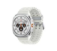 Samsung Galaxy Watch Ultra 47mm Titane Blanc, Écran AMOLED 1.5" 480x480, 4G LTE, WiFi, GPS, Wear OS, RAM 2MB, Batterie 590mAh