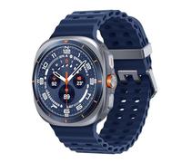 Samsung Galaxy Watch Ultra Smartwatch - Version 2025, 47 mm, Bleu Titane, LTE (Version CAD) - Boîtier en Titane Durable, Design Coussin, Bouton Rapide, Surveillance de la santé alimentée par l'IA