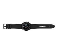 Samsung Galaxy Watch4 Classic - 46 mm - noir - montre intelligente avec bande de sport ridge - fluoroélastomère - noir - affichage 1.4" - 16 Go - NFC, Wi-Fi, Bluetooth - 4G - 52 g G