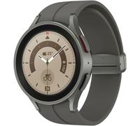 Samsung Galaxy Watch5 Pro - 45 Mm - Gris Titane - Montre Connectée Avec Bracelet Sport - Affichage 1.4" - 16 Go - Lte, Nfc, Wi-Fi, Bluetooth - 4g - 46.5 G