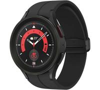 Samsung Galaxy Watch5 Pro - 45 mm - titane noir - Montre connectée avec bracelet sport - affichage 1.4" - 16 Go - NFC, Wi-Fi, Bluetooth - 46.5 g