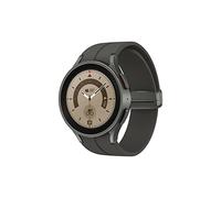 Samsung Galaxy Watch5 Pro Montre connectée Intelligente, suivi de la santé, montre sport, batterie longue durée, Bluetooth, 45mm, Titanium, Extension garantie 1 an [Exclu Amazon] - Version FR