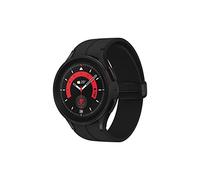 Samsung Galaxy Watch5 Pro Montre connectée Intelligente, suivi de la santé, montre sport, batterie longue durée, Bluetooth, 45mm, Noir, Extension garantie 1 an [Exclu Amazon] - Version FR