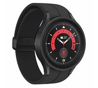 Samsung Galaxy Watch5 Pro, Runde LTE Smartwatch, Wear OS, Outdoor-Fitnessuhr, Fitness-Tracker, 45 mm, Titanium Black