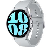 Samsung Galaxy Watch6 - 44 mm - Montre intelligente avec bracelet sport - Argent - Taille du bracelet : M/L - Affichage 3.73 cm (1.5 pouces)