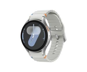 Samsung Galaxy Watch7 44mm Argent : AMOLED 1.5", 480x480, GPS Dual-Band, Bluetooth 5.3, Wi-Fi, Capteur BioActive, Wear OS, Batterie 425mAh