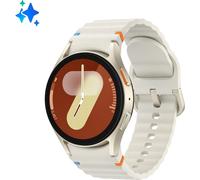 Samsung Galaxy Watch7 Smartwatch Galaxy AI, analyse du sommeil, commande à deux doigts, batterie longue durée, GPS, Bluetooth, 40mm Aluminium Touch Ring Cream