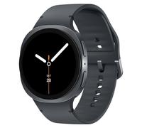 Samsung Galaxy Watch8 - 44 mm - graphite - Montre connectée avec bracelet sport - caoutchouc - graphite - taille du bracelet : M/L - affichage 1.47" - 32 Go - NFC, Bluetooth, Wi-Fi - 34 g