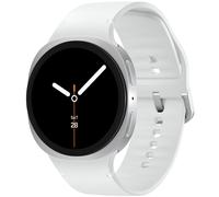 Samsung Galaxy Watch8 44mm BT Silver SM-L330NZSAEUB - Homme - 44 mm - Quartz avec chargeur - Verre saphir
