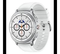 Samsung Galaxy Watch8 Classic 46mm Argent - Écran 1.3" Super AMOLED 438x438px, 2GB RAM, 64GB Flash, Exynos W1000, Bluetooth 5.3, WiFi, 4G, GPS, Wear OS