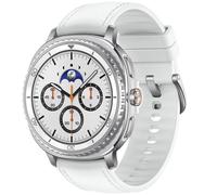 Samsung Galaxy Watch8 Classic BT White SM-L500NZWAEUB - Unisex - 46 mm - Quartz avec chargeur - Verre saphir