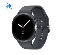Samsung Galaxy Watch8 Galaxy Watch 8 1.5" AMOLED 44 mm Numérique 480 x 480 Écran tactile Argent Wifi GPS (satellite)