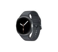 Samsung Galaxy Watch 8 40mm Graphite : AMOLED Super AMOLED 1.3", 438x438, 2GB RAM, 32GB Flash, Exynos W1000, 4G, Wifi, GPS, Wear OS
