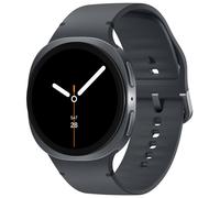 Samsung Galaxy Watch8 - Montre connectée 44 mm graphite avec bracelet sport caoutchouc graphite M/L