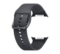 Samsung Bracelet de sport original Watch8 pour Galaxy Watch 8 40/44 mm / Classic 46 mm - M/L - Graphite