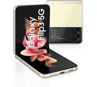 Samsung Galaxy Z Flip3 5G 128 Go Version Française, smartphone Android pliable, débloqué, Ecouteurs inclus, crème