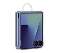 Samsung Coque de protection EF-QF766CTEGWW pour Galaxy Z Flip 7 Transparent avec anneau