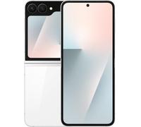 Samsung Galaxy Z Flip7 FE, Smartphone Android 5G avec Galaxy AI, 128 Go, Chargeur Secteur Rapide 25W Inclus, Smartphone déverrouillé, Blanc, Version FR