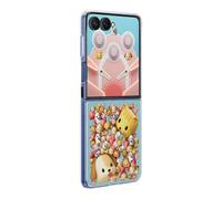 Coque personnalisable FlipSuit avec fond d'écran dynamique Transparent pour Samsung Galaxy Z Flip 7