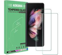 Samsung Galaxy Z Fold 3 5g Tempered Glass [Pack Of 2] Tempered Glass Samsung Galaxy Z Fold 3 5g [0.26mm] [Extreme Scratch Resistant] [High Definition] Easy Installation Screen Protector Film