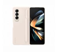 Samsung Galaxy Z Fold 4 - Standing Cover with Pen Cover Case - Cream