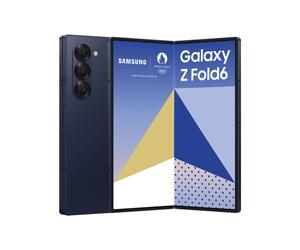 Samsung Galaxy Z Fold6 7.6" Dynamic AMOLED 2X 120Hz, Snapdragon 8 Gen 3, 12Go RAM, 1To, 5G, Android 14, Triple Caméra 50MP, Batterie 4400 mAh, Marine