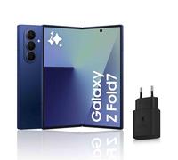 Samsung Galaxy Z Fold7, Smartphone Android 5G avec Galaxy AI, 256 Go, Chargeur Secteur Rapide 25W Inclus, Smartphone déverrouillé, Bleu Nuit, Version FR