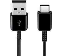 Samsung Samsung Original câble USB-C vers USB-A emballage d'usine 1.5 mètre 18 Watt Noir Noir