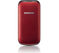 Samsung GT-E1190, Clapet, SIM unique, 3,63 cm (1.43""), 128 x 128 pixels, 800 mAh, Rouge