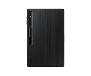 Samsung Housse Galaxy Galaxy Galaxy Tab S8 Ultra, S8 Ultra 5G - Etui de Protection Noir avec Support