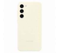 Samsung Housse silicone originale Samsung Galaxy S23 Plus Crème