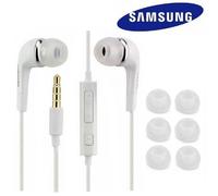 Samsung HS3303WE Écouteurs Casque avec Mic pour Samsung S2 S3 S4 S5 S6 S6 Edge - Blanc